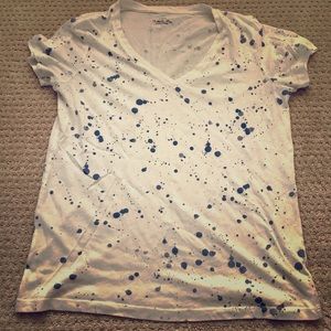J. Crew Collector Tee Paint Splatter